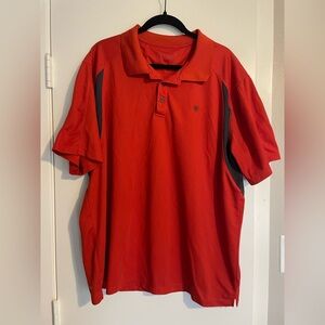 Ariat Orange Polo Shirt